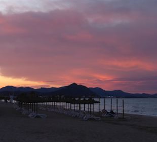 Can Picafort - Sonnenuntergang am Strand 