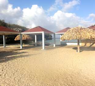 Blick auf den Strand