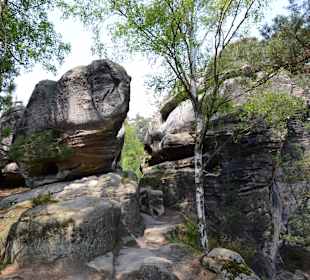 Szlak koło zamku Rotstejn 