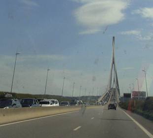 Größte Schrägseilbrücke Europas