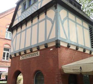 Der Bäckerbrunnen in Wiesbaden in der Grabenstraße