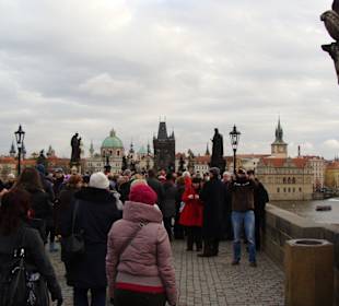 Auf der Karlsbrücke