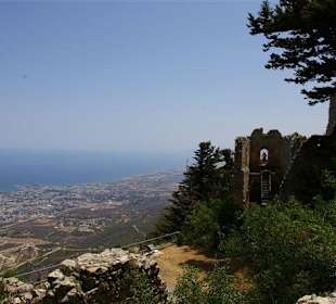 seitlicher Blick in Richtung Girne