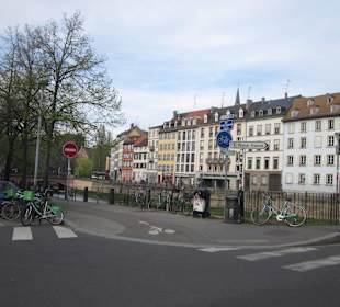 Altstadt Straßburg im Frühling