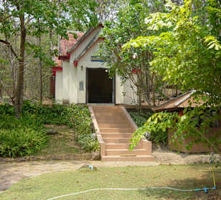 Tempel auf der Parkanlage