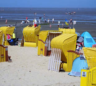 Eindrücke vom Strand in Döse