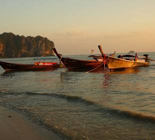 Sonnenuntergangsstimmung