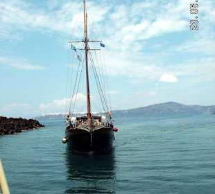 Auch ein Ausflugschiff