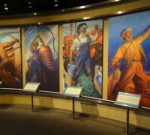 Im Museum des Hoover Damms