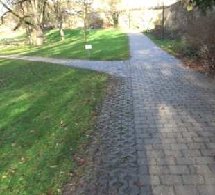 Musikpavillon und Laubengang