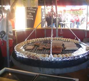 Klobasky v Biergarden