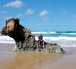 "Ziegenfelsen" bei der Wüste, Strand & Berge Tour