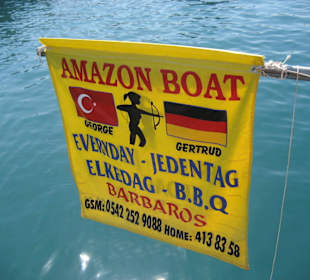 Bootstour mit der Amazon 3
