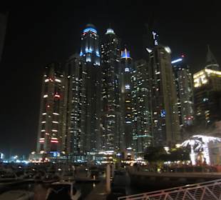 Dubai Marina by night