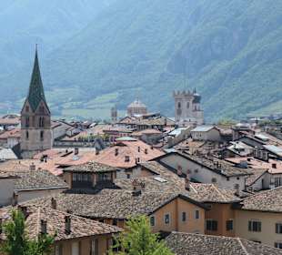 Trient: Blick vom Castello del Buonconsiglio