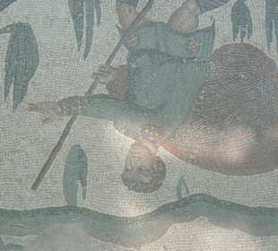 Mosaik in gutem Zustand