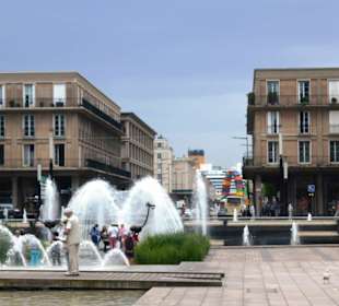Park vor dem Rathaus Le Havre