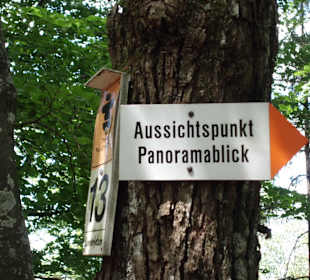 Gute Beschilderung