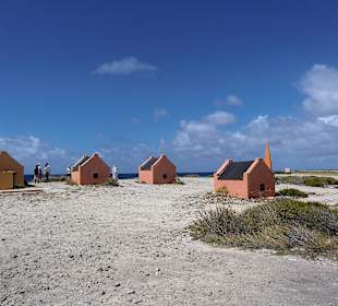 Ehemalige Sklavenhütten auf Bonaire