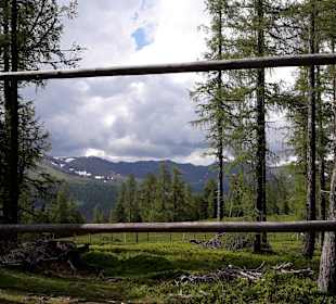 Herrliches Panorama mit Rahmen..