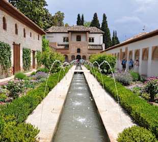 Generalife - Wasserspiele in der Sommerresidenz