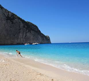 Traumstrand per Boot erreichbar
