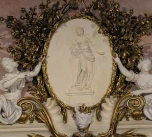 Bei der Führung durch das Residenzschloss Rastatt