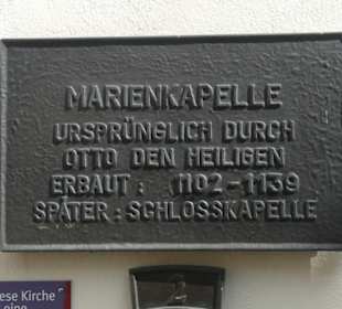 Forchheim – INFO-Tafel an der Marienkapelle