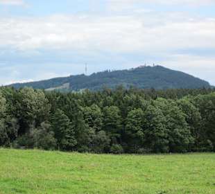 Blick auf den Hohen Peißenberg