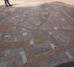 Stadtplan am Heinrichsplatz