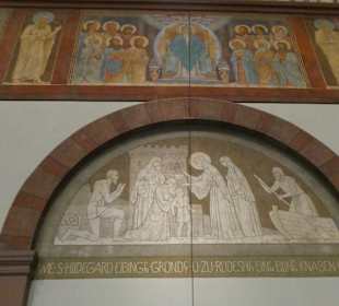 In der Klosterkirche der Abtei St. Hildegard