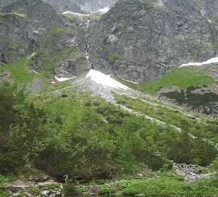 Im Juni war noch Schnee