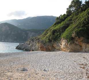 Blick vom Rovina Beach