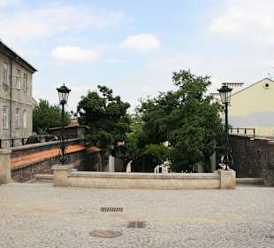 Plac Rybny z widokiem na zaułek Hartwigów