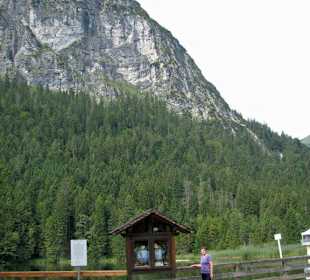 Pflegersee Blick zum Königsstand, 1430 m