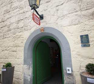 Eingang zur Tourist-Info