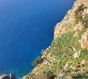 Burg Alanya - Blick auf das Meer
