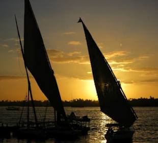 Luxor: Impressionen am Abend