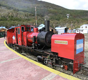 Eine der Loks welche die Züge zieht