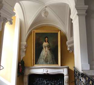 Gemälde im Treppenhaus