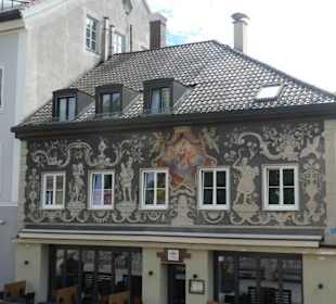 In der Altstadt von Partenkirchen