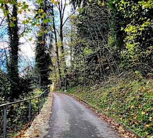 Einer der Wege hinauf