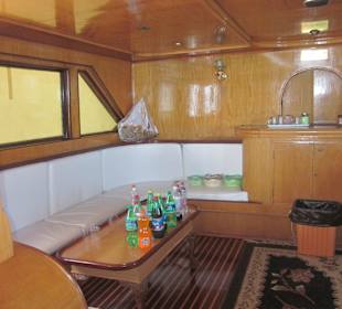 Boot von der Delfintour