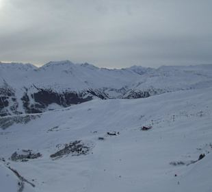 Blick auf die Schlossalm von der Kleinen Scharte