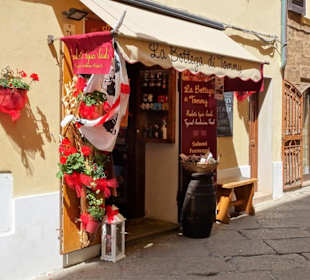 Außenansicht der Bottega di Tommy