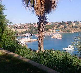 Von einem Restaurant der Blick