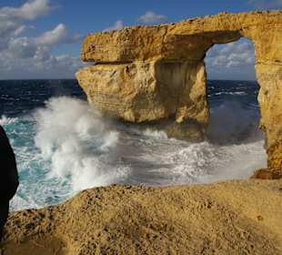Azur Window bei Sturm