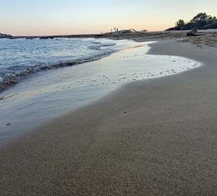 Der Strandverlauf Bibione