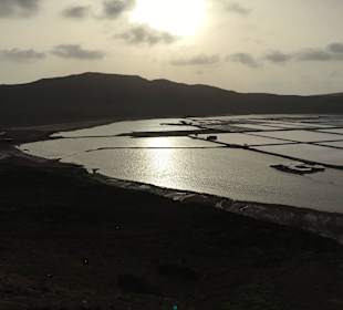 Salinas in der Abendsonne