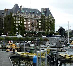 Victoria’s Inner Harbour mit The Fairmont Empress